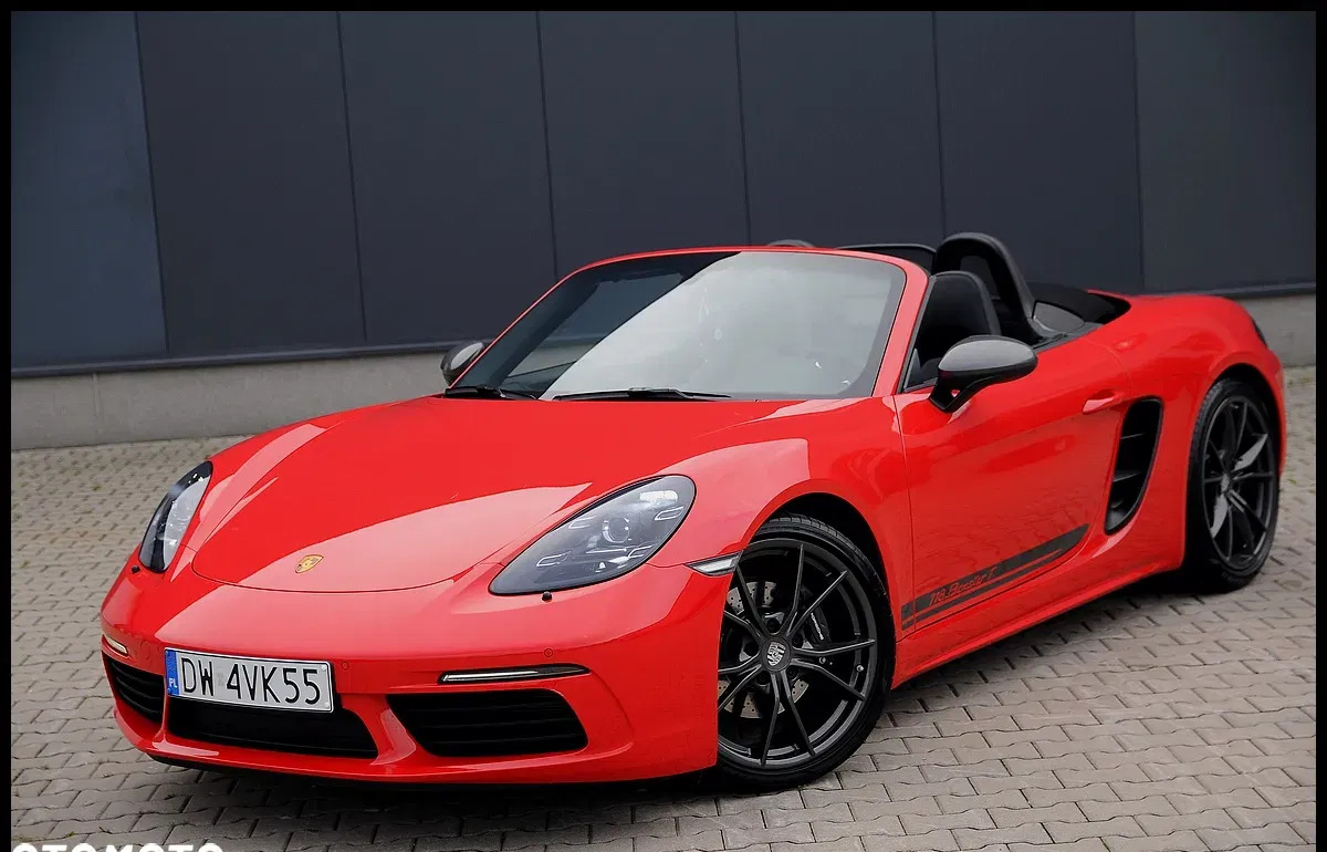 porsche świdnica Porsche 718 Boxster cena 362900 przebieg: 14000, rok produkcji 2023 z Świdnica